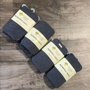Tucker + Tate Girls Gray Microfiber Tights